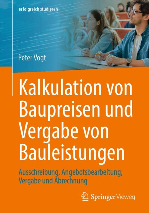 Cover image for book Kalkulation von Baupreisen und Vergabe von Bauleistungen