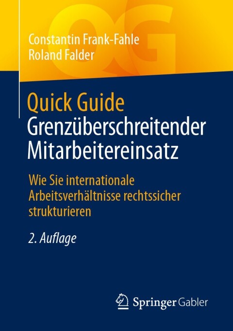 Quick Guide GrenzÃ¼berschreitender Mitarbeitereinsatz 