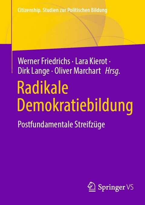 Cover image for book Radikale Demokratiebildung