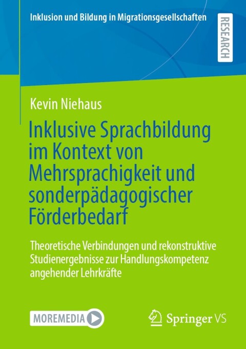 Cover image for book Inklusive Sprachbildung im Kontext von Mehrsprachigkeit und sonderpädagogischer Förderbedarf