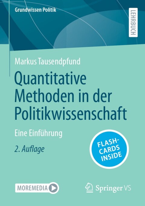 Cover image for book Quantitative Methoden in der Politikwissenschaft