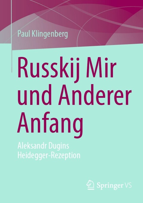 Cover image for book Russkij Mir und Anderer Anfang