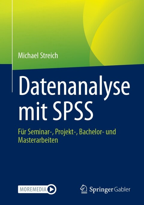 Cover image for book Datenanalyse mit SPSS