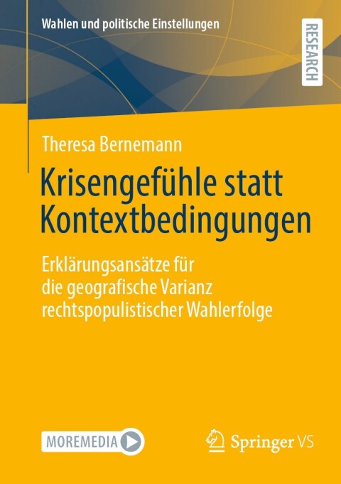 Cover image for book Krisengefühle statt Kontextbedingungen