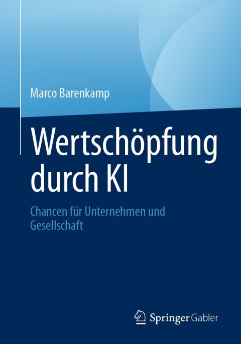 Cover image for book Wertschöpfung durch KI