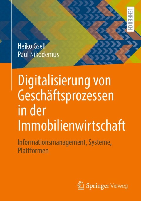 Cover image for book Digitalisierung von Geschäftsprozessen in der Immobilienwirtschaft