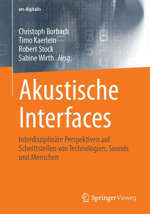 Cover image for book Akustische Interfaces