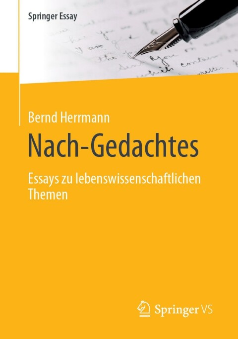 Cover image for book Nach-Gedachtes