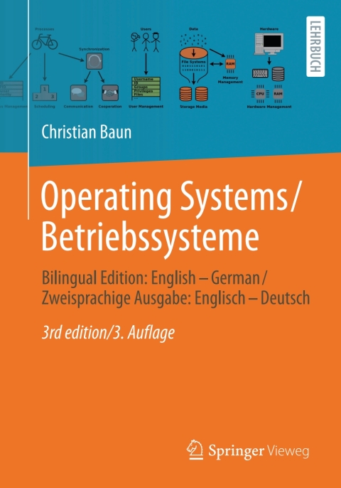 Cover image for book Operating Systems / Betriebssysteme