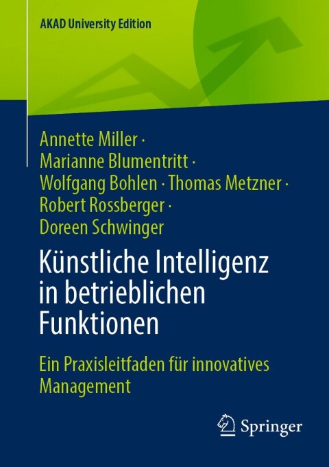 Cover image for book Künstliche Intelligenz in betrieblichen Funktionen