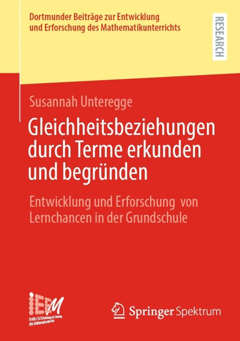 Cover image for book Gleichheitsbeziehungen durch Terme erkunden und begründen