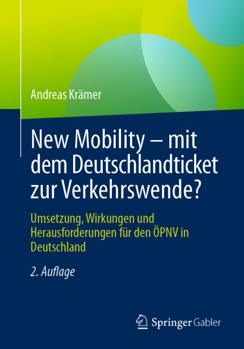Cover image for book New Mobility – mit dem Deutschlandticket zur Verkehrswende?