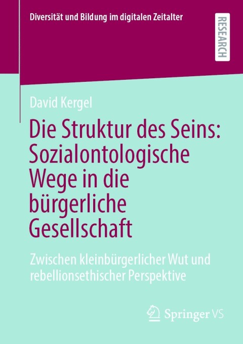 Cover image for book Die Struktur des Seins: Sozialontologische Wege in die bürgerliche Gesellschaft
