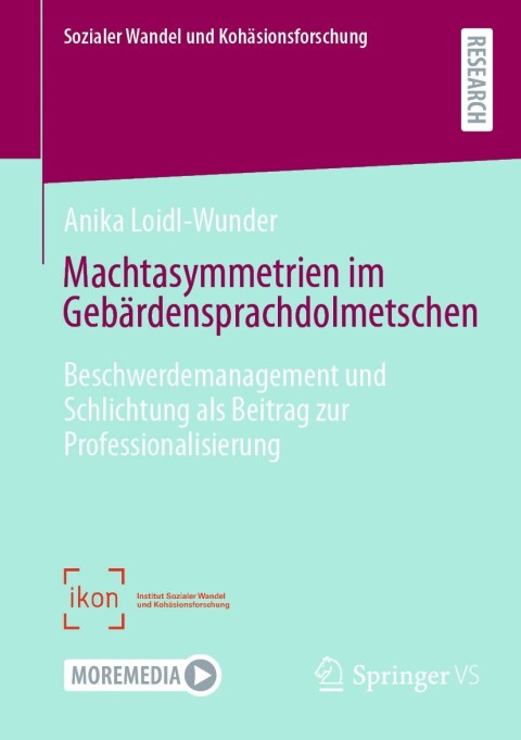 Cover image for book Machtasymmetrien im Gebärdensprachdolmetschen