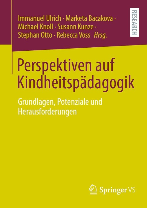 Cover image for book Perspektiven auf Kindheitspädagogik