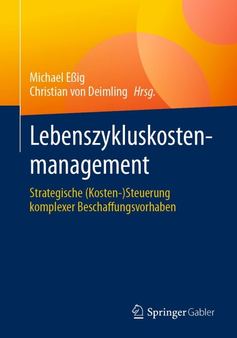 Cover image for book Lebenszykluskostenmanagement