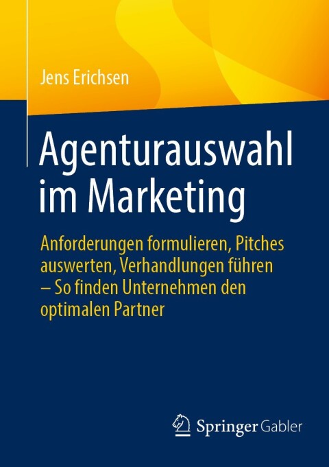 Cover image for book Agenturauswahl im Marketing