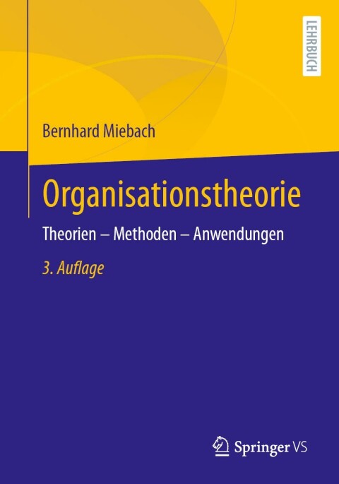 Cover image for book Organisationstheorie