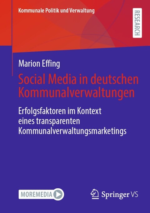 Cover image for book Social Media in deutschen Kommunalverwaltungen