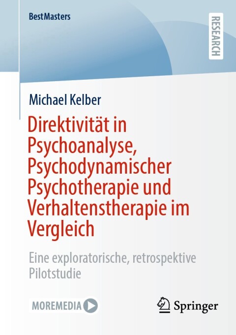 Cover image for book Direktivität in Psychoanalyse, Psychodynamischer Psychotherapie und Verhaltenstherapie im Vergleich