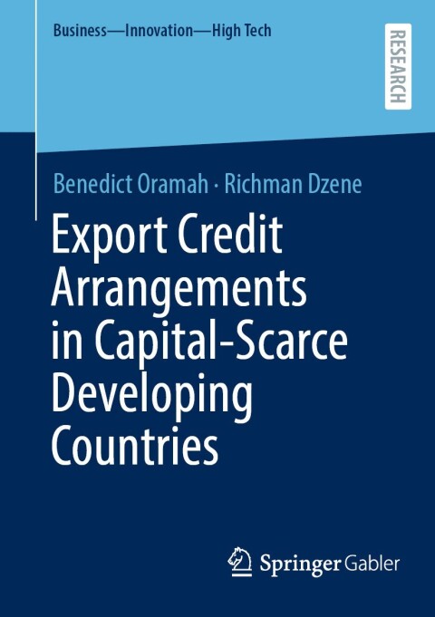 Cover image for book Export Credit Arrangements in Capital-Scarce Developing Countries