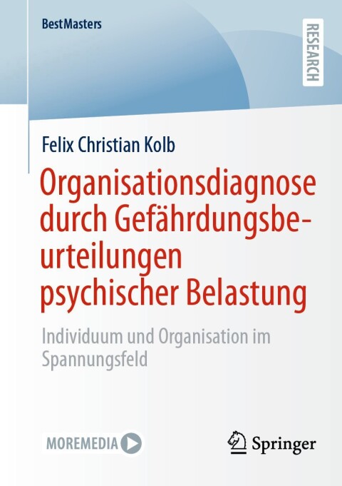 Cover image for book Organisationsdiagnose durch Gefährdungsbeurteilungen psychischer Belastung