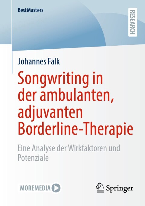 Cover image for book Songwriting in der ambulanten, adjuvanten Borderline-Therapie
