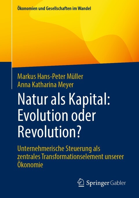 Cover image for book Natur als Kapital: Evolution oder Revolution?