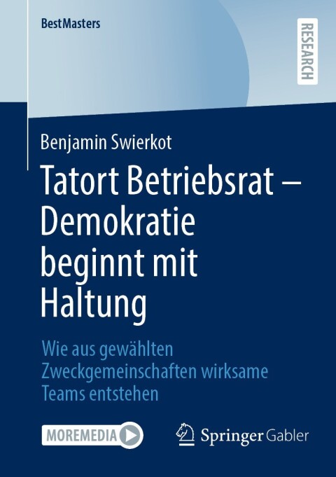 Cover image for book Tatort Betriebsrat – Demokratie beginnt mit Haltung