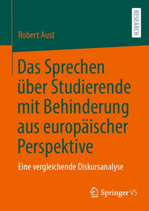 Cover image for book Das Sprechen über Studierende mit Behinderung aus europäischer Perspektive