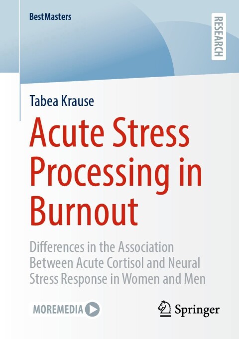 Cover image for book Acute Stress Processing in Burnout