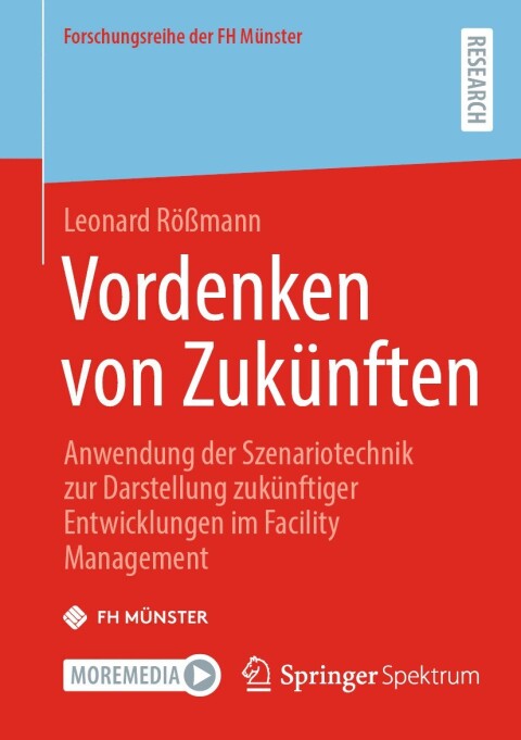 Cover image for book Vordenken von Zukünften