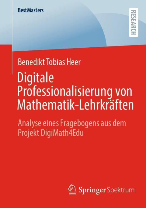 Cover image for book Digitale Professionalisierung von Mathematik-Lehrkräften