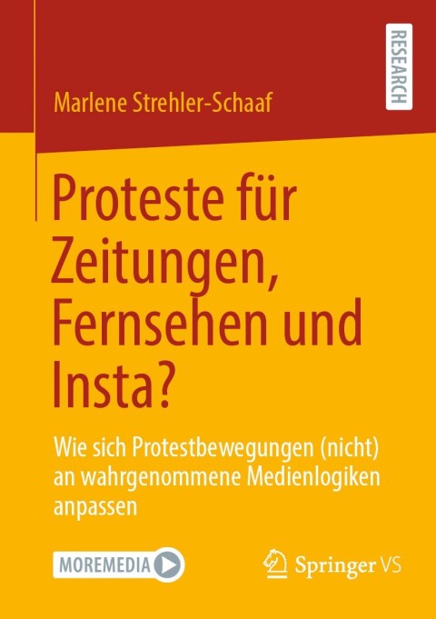 Cover image for book Proteste für Zeitungen, Fernsehen und Insta?