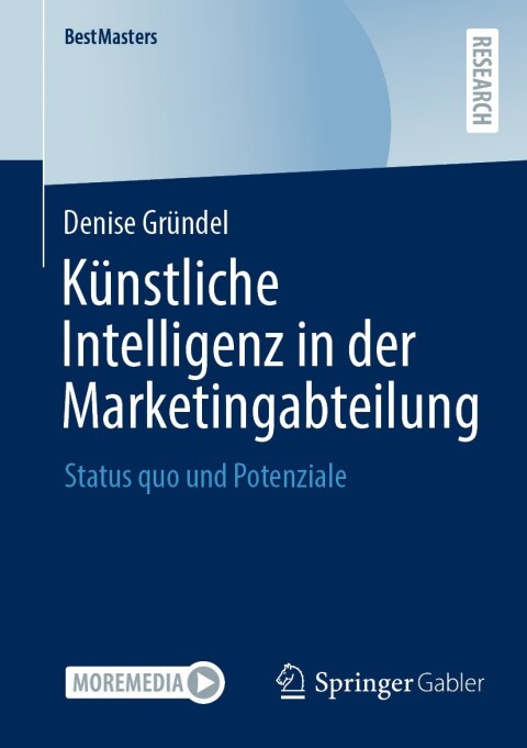 Cover image for book Künstliche Intelligenz in der Marketingabteilung