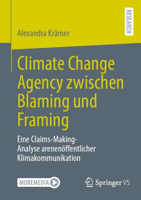 Cover image for book Climate Change Agency zwischen Blaming und Framing