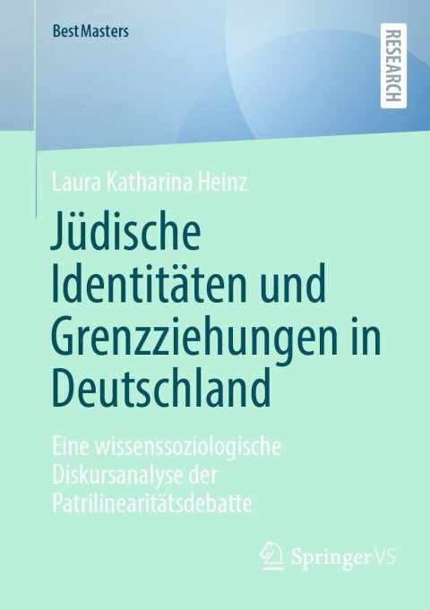 Cover image for book Jüdische Identitäten und Grenzziehungen in Deutschland