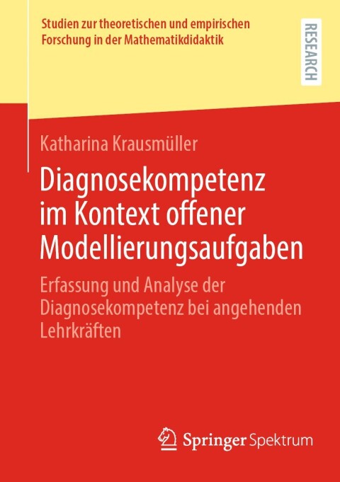 Cover image for book Diagnosekompetenz im Kontext offener Modellierungsaufgaben