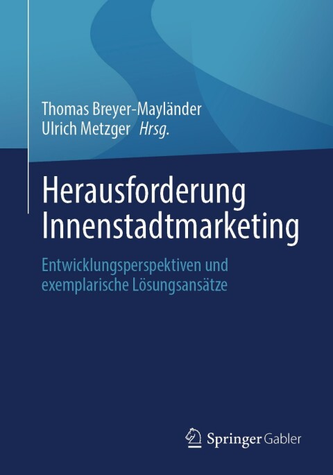 Cover image for book Herausforderung Innenstadtmarketing