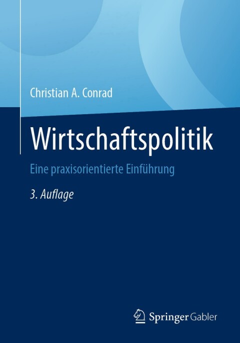 Cover image for book Wirtschaftspolitik