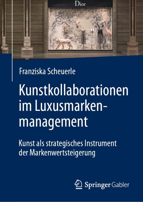 Cover image for book Kunstkollaborationen im Luxusmarkenmanagement