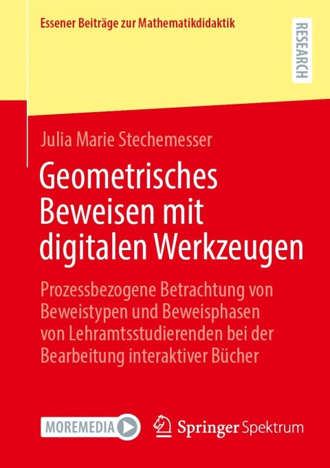 Cover image for book Geometrisches Beweisen mit digitalen Werkzeugen