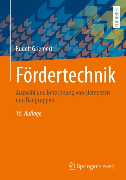 Cover image for book Fördertechnik