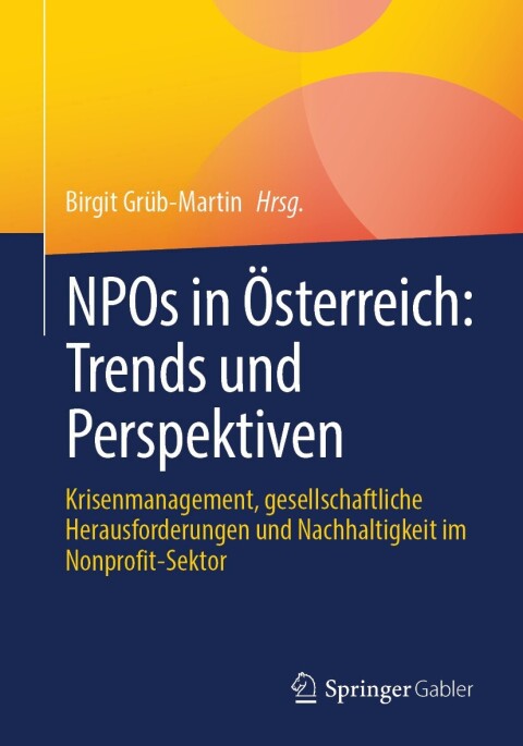 Cover image for book NPOs in Österreich: Trends und Perspektiven