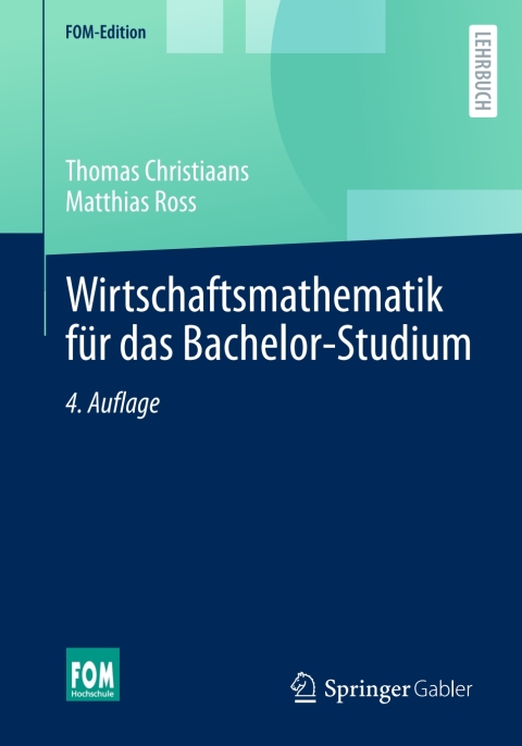 Cover image for book Wirtschaftsmathematik für das Bachelor-Studium