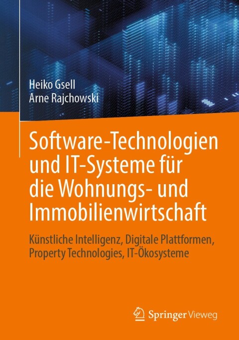 Cover image for book Software-Technologien und IT-Systeme für die Wohnungs- und Immobilienwirtschaft