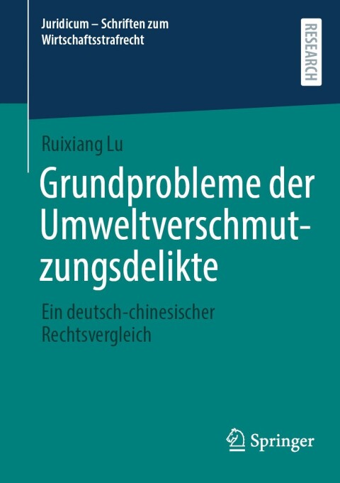 Cover image for book Grundprobleme der Umweltverschmutzungsdelikte