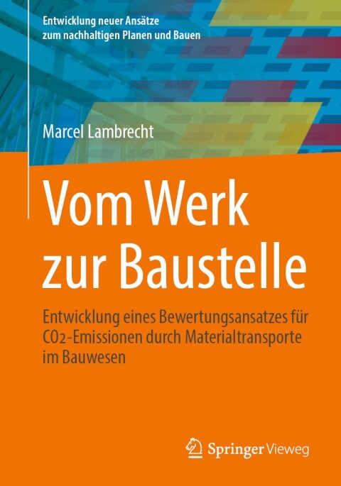 Cover image for book Vom Werk zur Baustelle