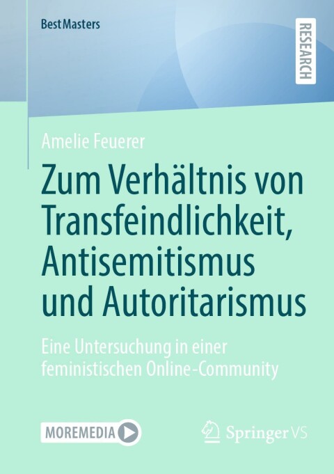 Cover image for book Zum Verhältnis von Transfeindlichkeit, Antisemitismus und Autoritarismus