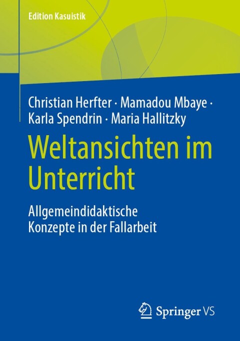 Cover image for book Weltansichten im Unterricht